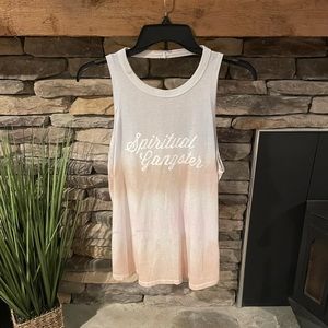 Spiritual Gangster Open Back Tank!